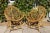 Rattan and Bamboo Garden Furniture attributed to Franco Albini, Italy, 1960s, Set of 4 For Sale - Image 8 of 16