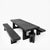 Kurai Dining Table Set by Deevie Vermetten for Fermetti, Set of 4 For Sale - Image 9 of 9