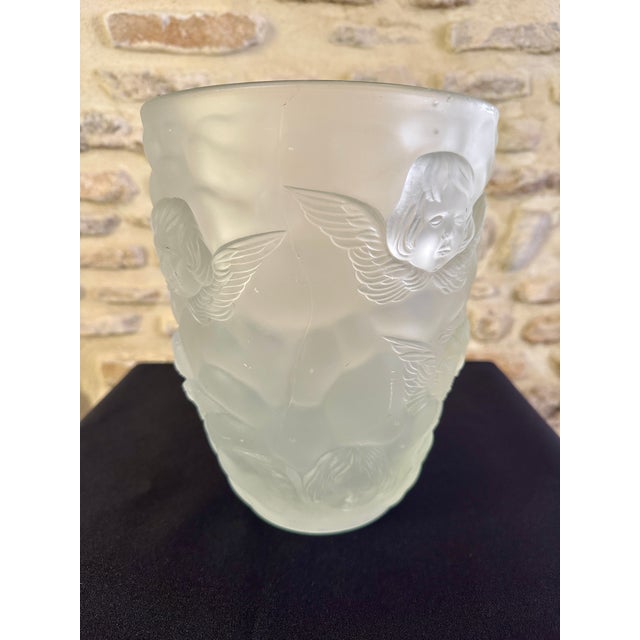 Art Deco Glass Vase, 1930s For Sale - Image 9 of 13
