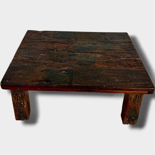 Mid-Century Modern Brutalist Driftwood Chunky Coffee Table For Sale - Image 6 of 10