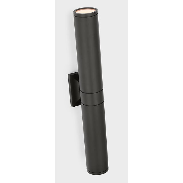 Chapman & Myers for Visual Comfort Signature Provo 28" Canister Light in Matte Black For Sale In Houston - Image 6 of 11