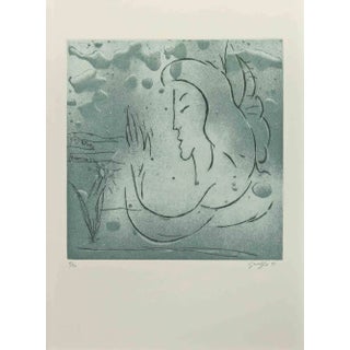 Guelfo Bianchini, The Muse, Etching, 1995 For Sale