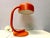 Metal Vintage Space Age Orange Kaiser Table Lamp from Kaiser Idell / Kaiser Leuchten, Germany, 1960s For Sale - Image 7 of 18