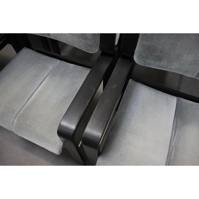 1980s Vintage Armchair by Ludvik Volak for Dřevopodnik Holešov, Czechoslovakia, 1989, Set of 10 For Sale - Image 5 of 18
