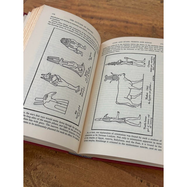 H. G. Wells' "The Outline of History" Complete Set of 2 For Sale - Image 6 of 10