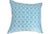 Contemporary Turquoise Lattice Pillows - Pair For Sale - Image 3 of 5