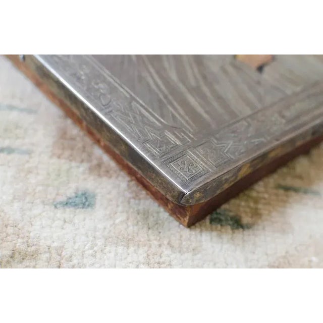 Antique Religious Silver Hand Crafted Russian Icon by Faberge Artist Veniamin Vasilyevich Savinski, Aleksandr Fuld St. Petersburgh For Sale In Los Angeles - Image 6 of 8