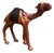 Leather and Hand-Carved Wood Camel from Liberty's London For Sale