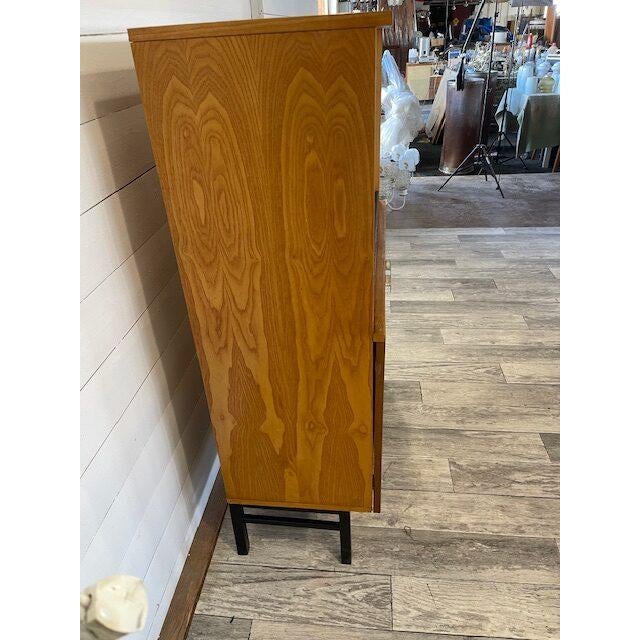 1970s Vintage Model U-560 Closet with Sliding Doors and Drawers by Jiroutek, 1975 For Sale - Image 5 of 8