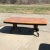 Tapered Dining Table in Birds Eye Maple For Sale - Image 10 of 12