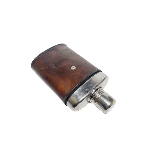 Art Deco French Glass Flask, 1950s For Sale - Image 10 of 10
