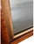Vintage Burl Wood, Rectangular Wall Mirror With Gold Bevel For Sale In Los Angeles - Image 6 of 11