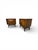 Mid-Century Modern Mid-Century Modern United Diamond Walnut Nightstands - Set of 2 For Sale - Image 3 of 8