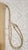 Tan Antique European Woven Linen Textile Grain Sack With Stripes — 21" X 51" For Sale - Image 8 of 8