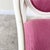 1980s Postmodern Casa Bique Swan Dining Chairs | Set of 6 in Ivory & Raspberry Pink For Sale - Image 9 of 11