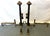 Early 1900's Addison Mizner Mediterranean/ Spanish Colonial Revival Hand Forged Wrought Iron Andirons - A Pair For Sale - Image 13 of 18