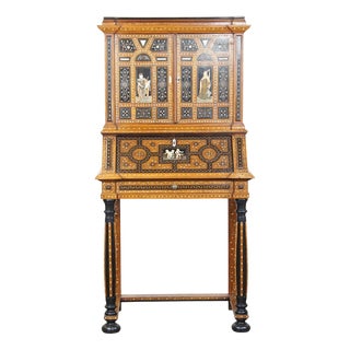 Antique Italian Secretary, 1860 For Sale