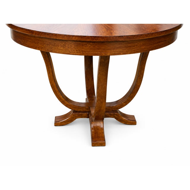 Modern Round Foyer / Center Table by Artifacts For Sale - Image 4 of 6