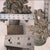 Antique Solid Cast Brass Floral Basket Doorstop With Bow and Verdigris Patina For Sale - Image 11 of 11