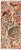 Shabby Chic Ziegler Beige/Blue Wool Runner Rug- 2'0'' X 4'11'' For Sale - Image 10 of 10