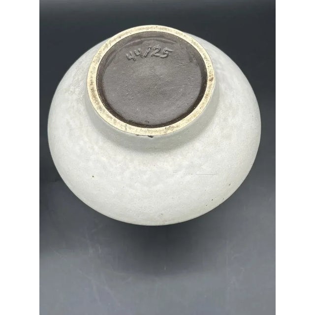 Brown Ceramic Vase with Handle by Egon Klein for Jopeko, 1950s For Sale - Image 8 of 13