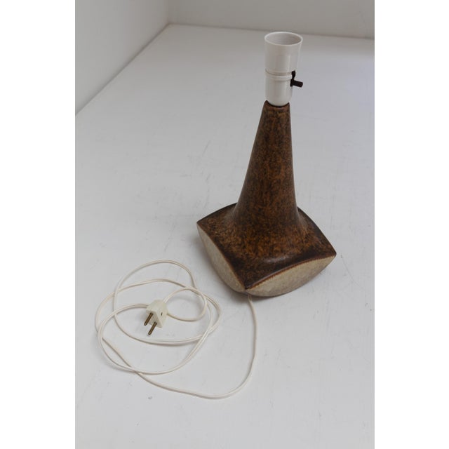 Danish Modern Ceramic Table Lamp by Marianne Starck for Michael Andersen & Søn, 1960s For Sale - Image 13 of 15