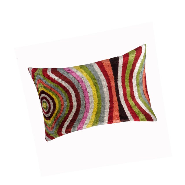 Meet Lucid—a statement pillow cover that captures the rhythm of color and motion in a hypnotic wave. Bold concentric...