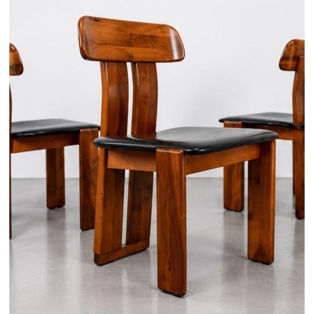 1970s Sapporo Chairs by Mario Marenco for Mobilgirgi, 1970s, Set of 4 For Sale - Image 5 of 8
