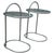 German Chrome and Glass Nightstands, 1981, Set of 2 For Sale - Image 9 of 9