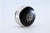 Circular Silver Pill Box with Onyx Application For Sale - Image 3 of 11