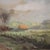 Flemish Artist, Bucolic Landscape Painting, 1950, Oil on Canvas For Sale - Image 11 of 13