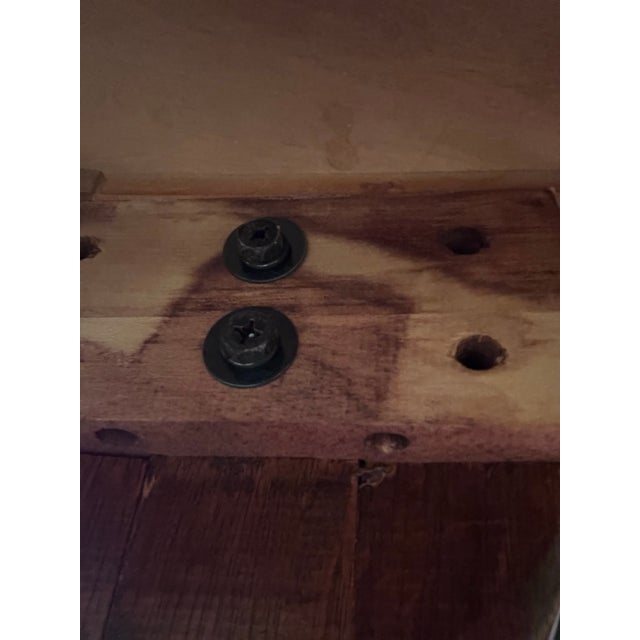 Brown Vintage Mahogany Inlaid Oval Console Table With Claw Feet For Sale - Image 8 of 9