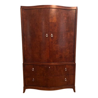 Thomasville Bogart Mahogany Armoire For Sale