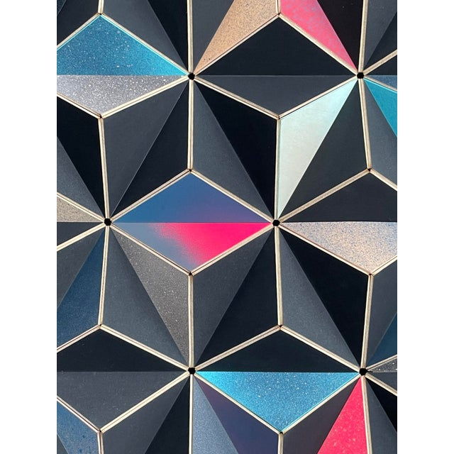 Early 21st Century Sebastian Welzel, Ais-4 Topographie, Laminated Cardboard, Limited Edition 20&21 of 150 For Sale - Image 5 of 7