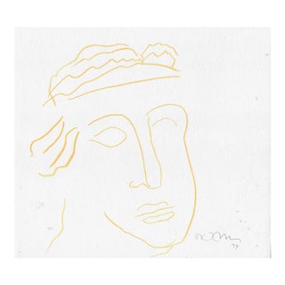1994 Norbert Voelkel Greek Portrait For Sale