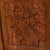 Rocking Cradle in Carved Wood For Sale - Image 5 of 6