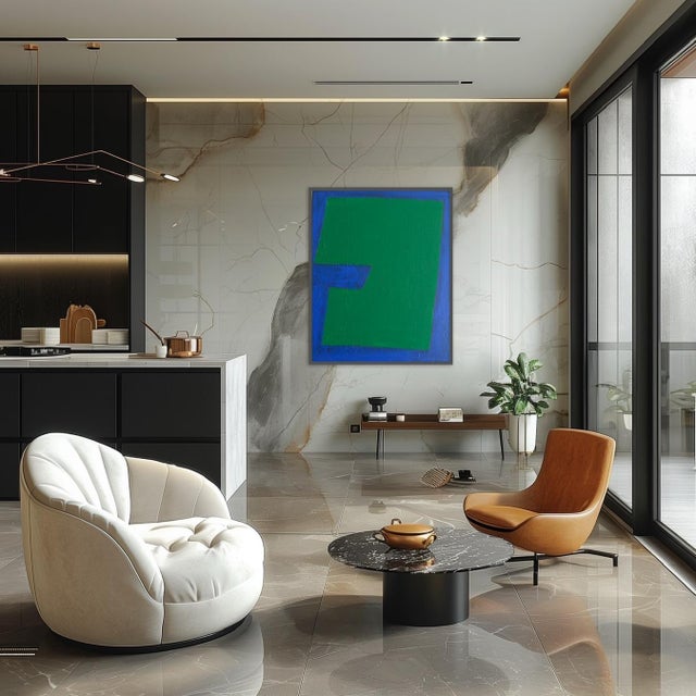 Bodasca, Echoes of Structure, 2025, Acrylic on Canvas For Sale - Image 4 of 12