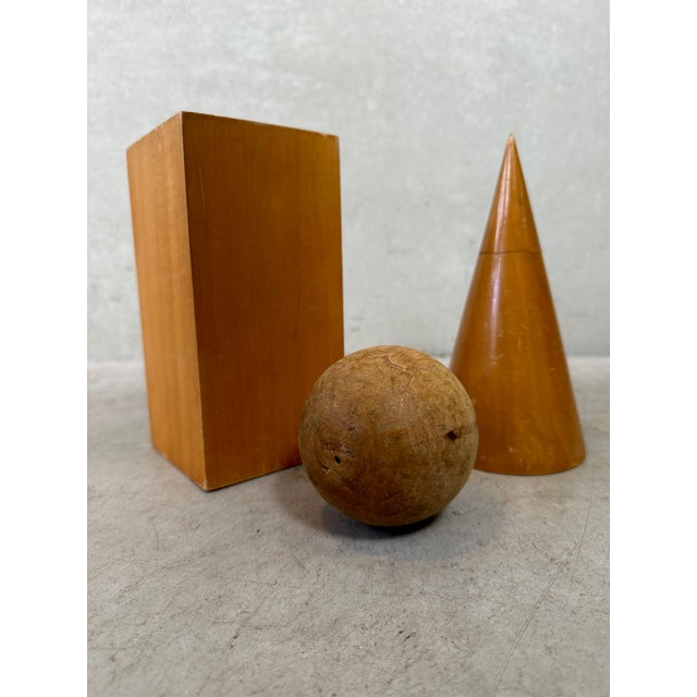 Brown Vintage Space Figures and Anatomical Drawing Models, Set of 4 For Sale - Image 8 of 14