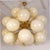 1990s Large Mid Century Modern Beige Glass Sputnik Chandelier For Sale - Image 4 of 12