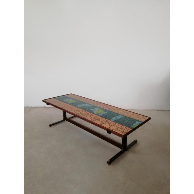 Italian Coffee Table in Enamelled Copper in the style of Paolo De Poli, 1950s For Sale - Image 17 of 18