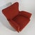 Red Red Lounge Chairs with Cone-Shaped Feet, 1950s, Set of 2 For Sale - Image 8 of 15
