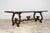 19th Century Spanish Oak Refectory Table With Monumental Trestle Base For Sale - Image 17 of 18