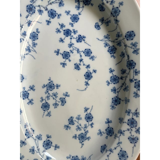 Mid 19th Century Large 1850s Fischer & Mieg Serving Platters - a Pair For Sale - Image 5 of 12