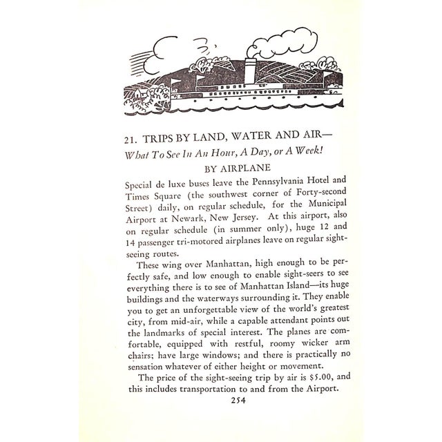 "All About New York: An Intimate Guide " 1931 James, Rian For Sale In New York - Image 6 of 11