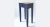 We found this diminutive side table in near perfect condition: well-crafted, sound, and sturdy, as solid oak furniture...
