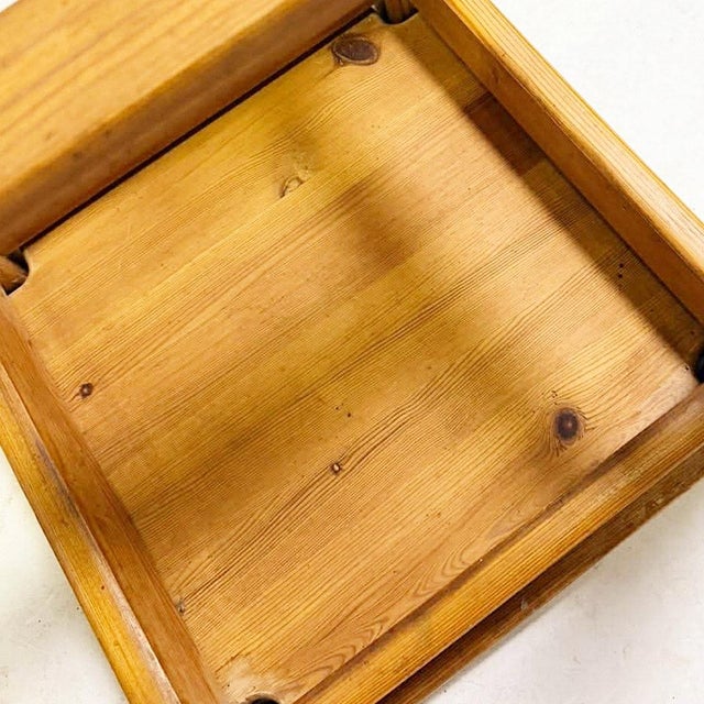 Mid-Century Modern Brutalist Hongisto Stool by Ilmari Tapiovaara for Laukaan Puu, 1963 For Sale - Image 11 of 12