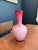Late 19th Century Antique Victorian Pink Cased Diamond Quilted Satin Glass Vase and Tumbler Pair Set For Sale - Image 5 of 7