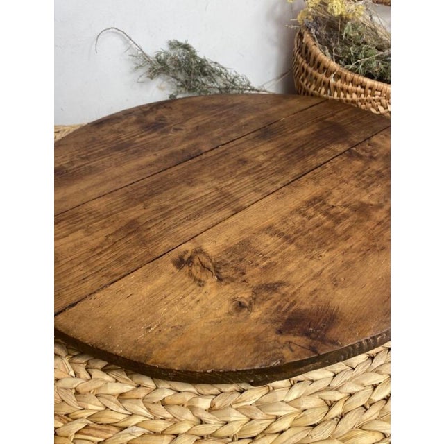 Rustic Wooden Serving Board, 1890s For Sale - Image 11 of 16