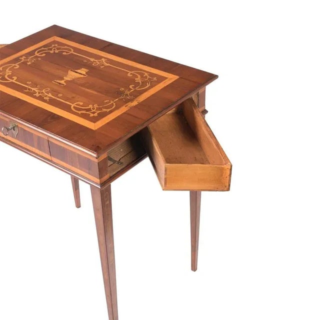 Maple & Rosewood Side Table, 1800s For Sale - Image 6 of 10