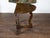 Large Italian Baroque Style 18th Century Walnut Demilune Table with Carved Legs For Sale - Image 9 of 12